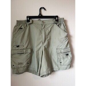 Aftco Original Fishing Short Stretch Khaki Cargo Fishing Shorts